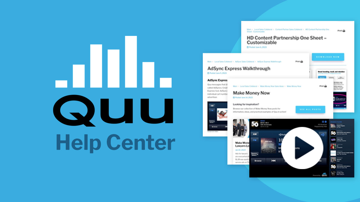 Quu Help Center Featured Image