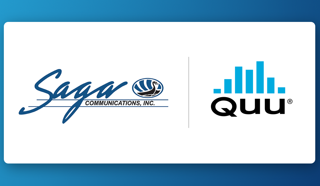 Saga Communications and Quu Sign Multi-Year Partnership