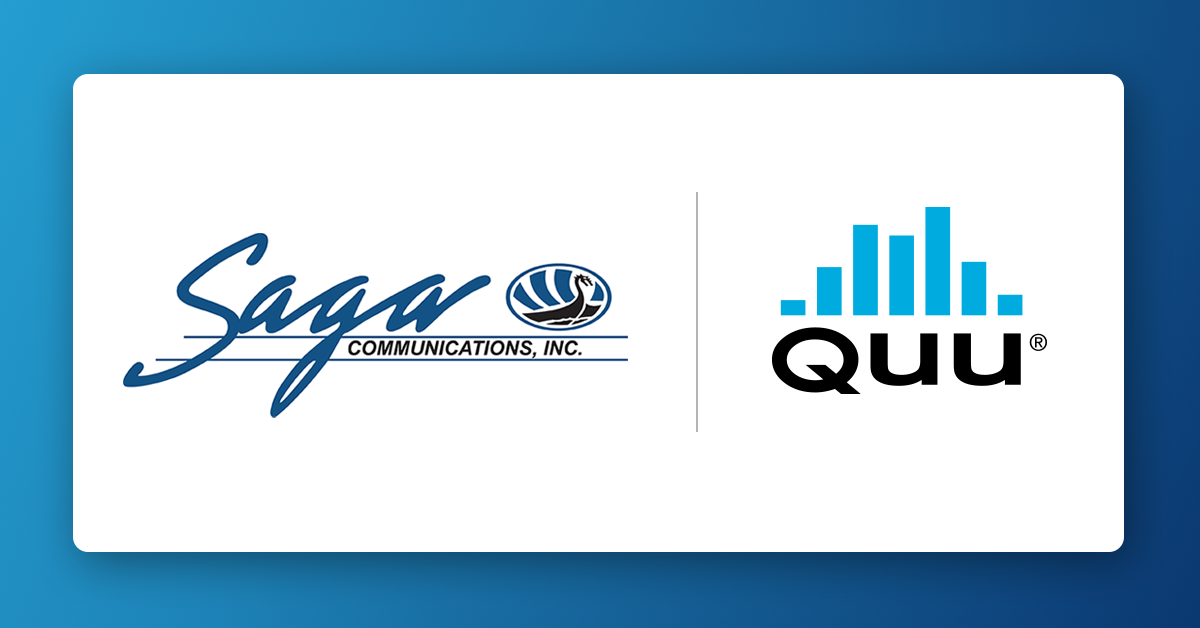 Saga Communications + Quu